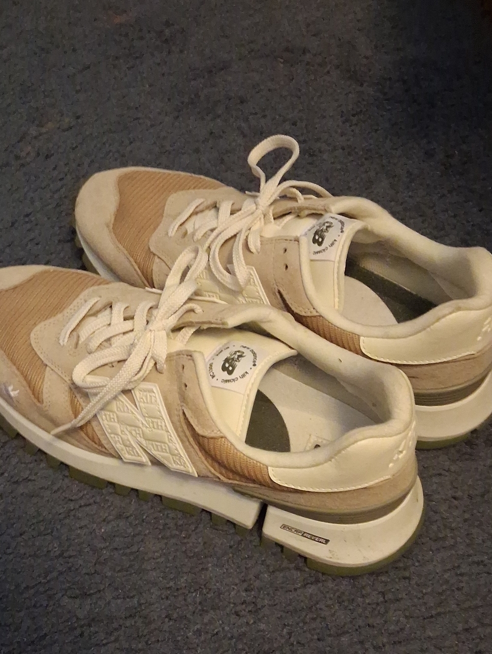 New Balance x Kith RC1300 White Pepper Sneakers
